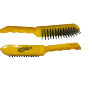 Wire Brush 6 line Yellow
