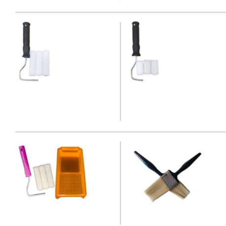 Paint Handle Roller Combo 2"