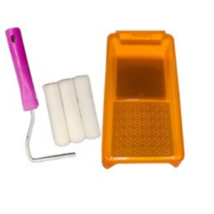 Paint Roller Handle Tray Combo 2",4"